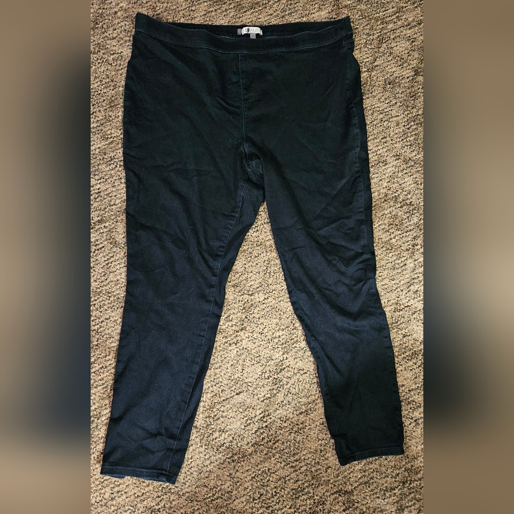 Jennifer Lopez Dark Blue Jeggings 24W